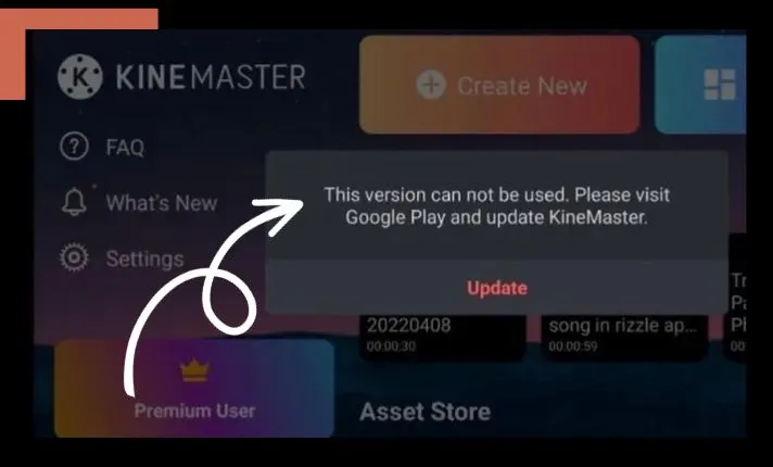 How to fix Kinemaster Update Problem - The app show for visit the google play