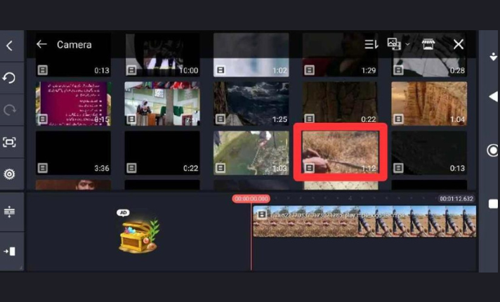 Select Video From Library - How To Add Effect In Kinemaster