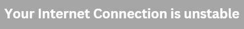 connection unstable - for facing kinemaster update problem