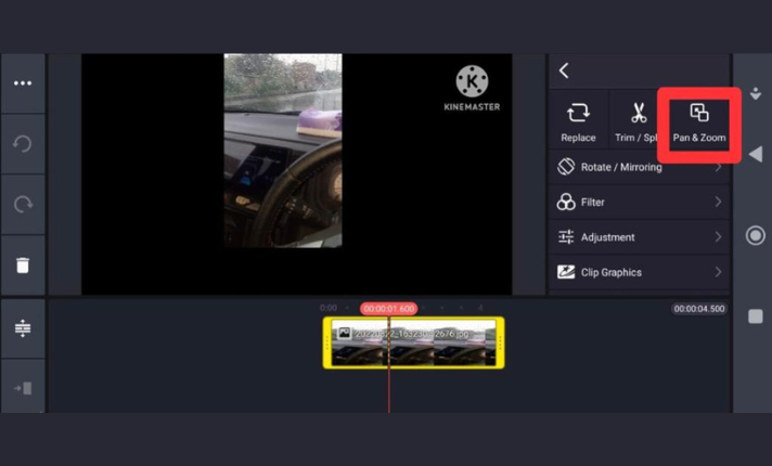 complete and save video - How to crop a video in kinemaster