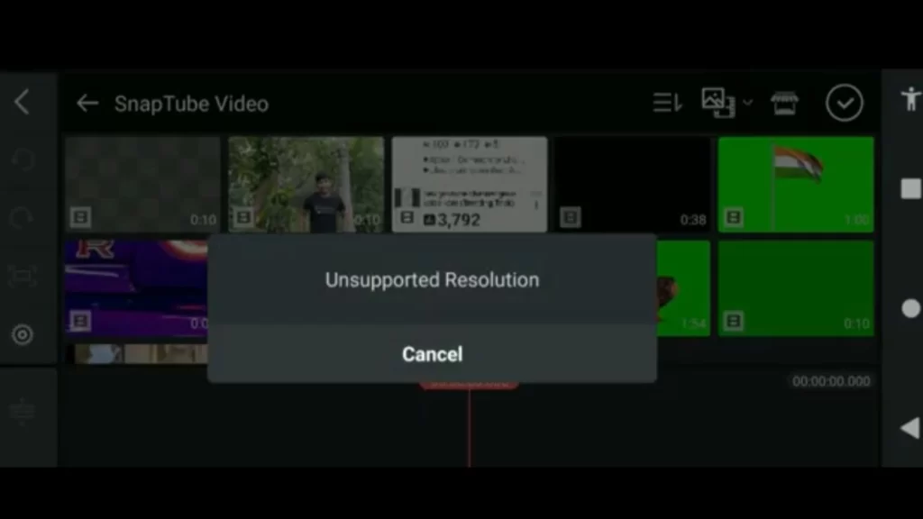 unspported File - Kinemaster Unsupported File Format